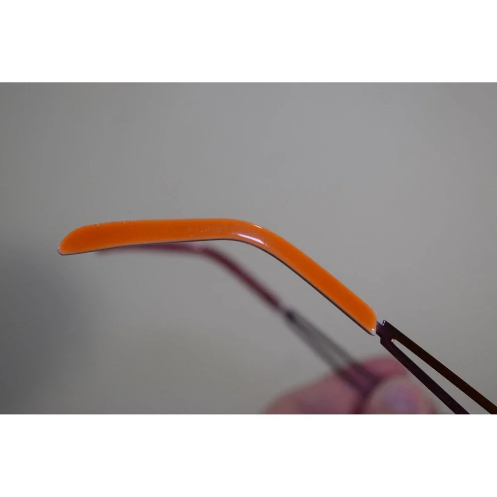OXYDO Safilo X008 HWB Eyeglasses  51 17 135 Italy Orange Purple